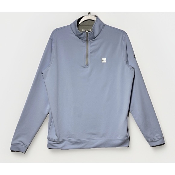 Peter Millar M Blue Sleepy Hollow CC Pullover Perth Crown Sport Golf Performance